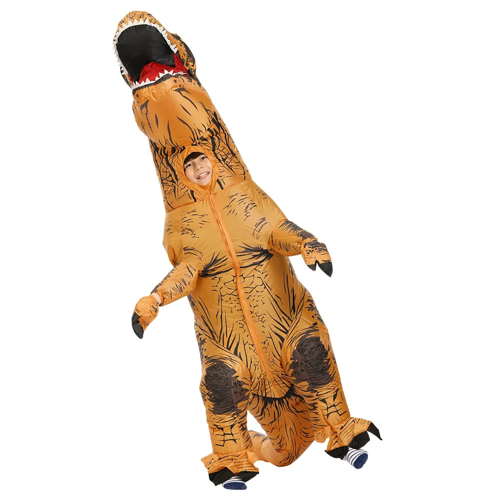 Dinosaur Inflatable Costume – Kids & Adult Dino Cosplay Suit
