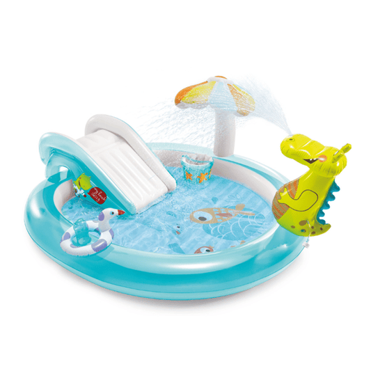 Intex Gator Inflatable Play Centre & Pool with Waterslide
