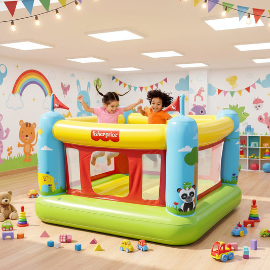Bestway Kids Inflatable Jumping Castle | 173 x 175 x 135cm | Ages 3–12