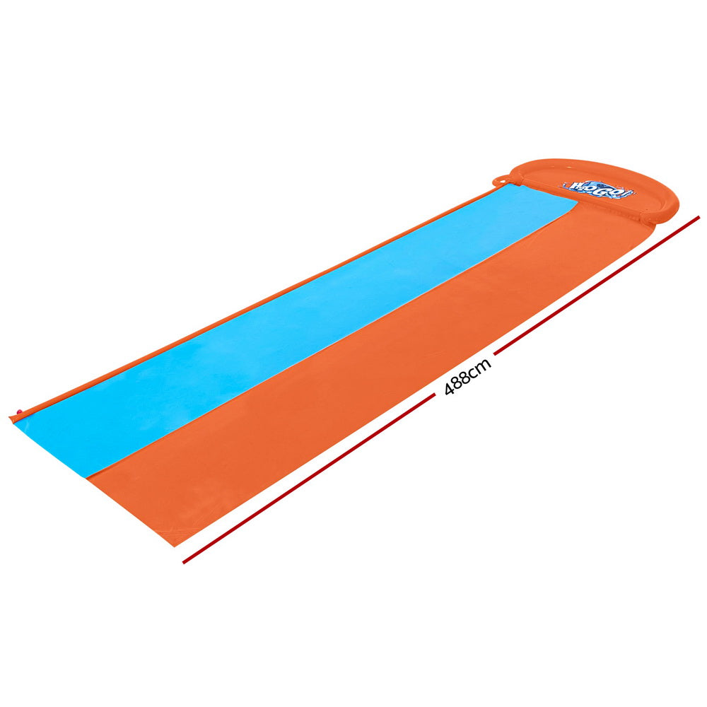 Bestway Inflatable Water Slide – 4.88m Dual Lane with Splash Pool